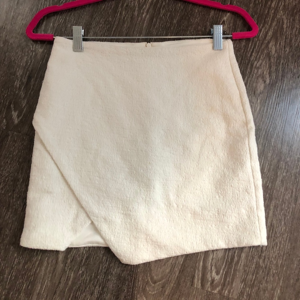 Backstage White Skirt